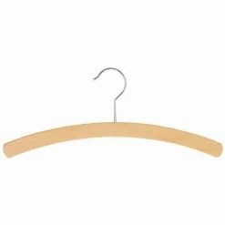 WEBER Holz-Kleiderbügel 42 Cm 3er-Pack Ohne Steg Gewachst