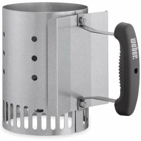 Weber Kleiner Anzündkamin Rapidfire Silber Zubehör Grills 3 Weber Kleiner Anzündkamin Rapidfire Silber Zubehör Grills