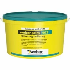 Weber.prim 403 Universalgrundierung Lösemittelfrei Dünnschichtige Oberputze 15L