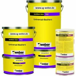 Weber.tec 793 Universal Bauharz Transparent 3 Kg Eimer