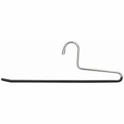 WEBER Hosenbügel Vernickelt Schwarz 35 Cm Metall