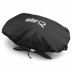 WEBER 7117 PREMIUM GRILLABDECKUNG FÜR Q100/1000 SERIE, SCHWARZ