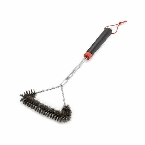 WEBER THREE-SIDED GRILL BRUSH DREISEITIGE GRILLBÜRSTE, 46 CM, SCHWARZ/SILBER, 6278 4 WEBER THREE-SIDED GRILL BRUSH DREISEITIGE GRILLBÜRSTE, 46 CM, SCHWARZ/SILBER, 6278 – Bild 2