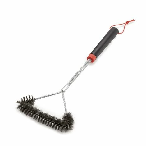 WEBER THREE-SIDED GRILL BRUSH DREISEITIGE GRILLBÜRSTE, 46 CM, SCHWARZ/SILBER, 6278 5 WEBER THREE-SIDED GRILL BRUSH DREISEITIGE GRILLBÜRSTE, 46 CM, SCHWARZ/SILBER, 6278 – Bild 3