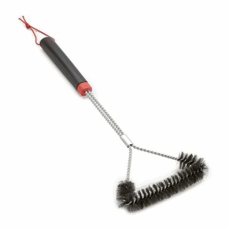 WEBER THREE-SIDED GRILL BRUSH DREISEITIGE GRILLBÜRSTE, 46 CM, SCHWARZ/SILBER, 6278 7 WEBER THREE-SIDED GRILL BRUSH DREISEITIGE GRILLBÜRSTE, 46 CM, SCHWARZ/SILBER, 6278 – Bild 5