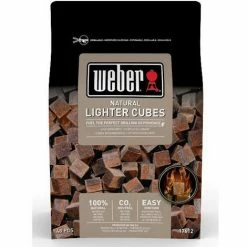 Schachtel Mit 48 Natürlichen Anzündwürfeln - 17612 - Weber