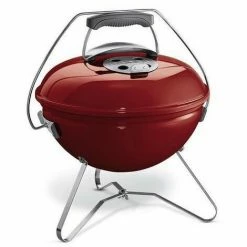 Weber Holzkohlegrill Smokey Joe Premium 37 Cm Crimson Red Cod. 1123004
