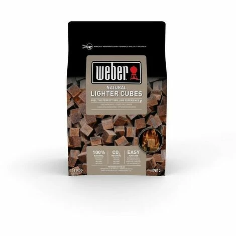Packung Mit 48 Geruchlosen Feuerlichtwürfeln Weber Cod. 17612 3 Packung Mit 48 Geruchlosen Feuerlichtwürfeln Weber Cod. 17612