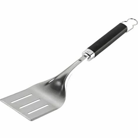 Weber Grillbesteck Precision 3-tlg, Edelstahl Schwarz 4 Weber Grillbesteck Precision 3-tlg, Edelstahl Schwarz – Bild 2