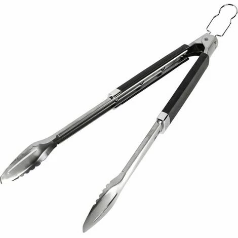 Weber Grillbesteck Precision 3-tlg, Edelstahl Schwarz 5 Weber Grillbesteck Precision 3-tlg, Edelstahl Schwarz – Bild 3