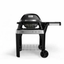 WEBER Pulse 2000 Elektrogrill Mit Wagen 2 Kochzonen 2200w Schwarz Farbe 85010053